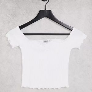 Off Shoulder Crop top